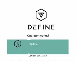 Inmode Define User Operator Manual – PDF Adobe Acrobat Digital Download for Clinics, Spas & Aesthetic Professionals