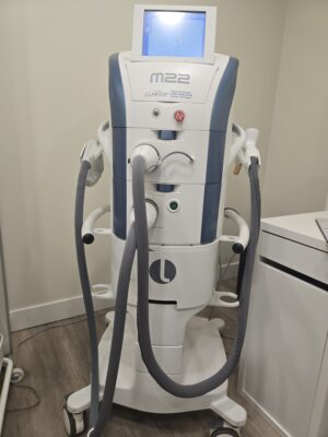 2013 Lumenis Stellar M22 with 5 Handpieces - (2) IPL, Nd Yag, Q-switched, & ResurfX - Excellent Condition & LOW PULSE COUNTS (km/qui)