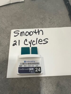 (21) Cycles CoolSmooth Pro CoolCard for Zeltiq Coolsculpting - Free Shipping (km/leg)