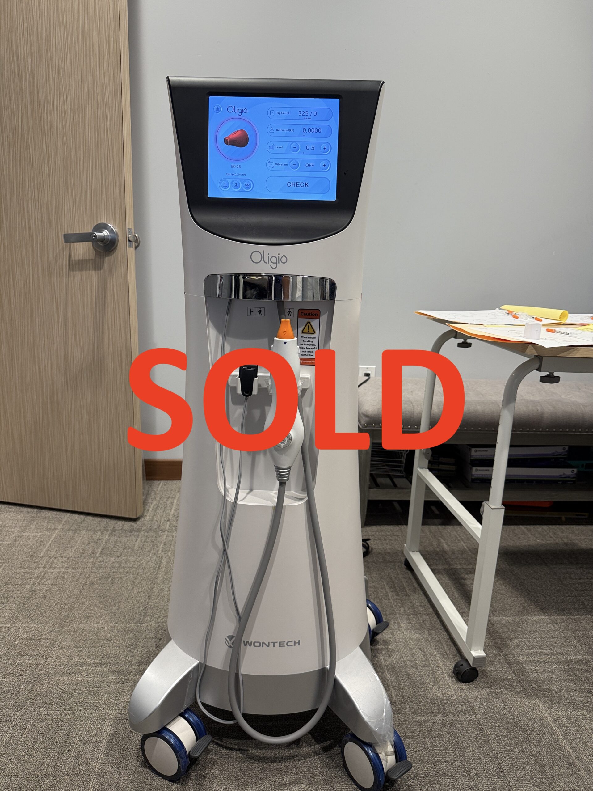 2023 Wontech Oligio Monopolar RF Non-Invasive Anti-Aging for the EYE AREA, FACE & NECK - Skin Tightening & Collagen Production - Free Shipping & 90 Day Warranty (km/ahn)s