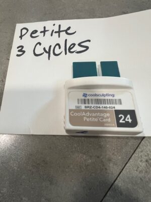 (3) Cycles CoolAdvantage Petite CoolCard for Zeltiq Coolsculpting - Free Shipping (km/leg)