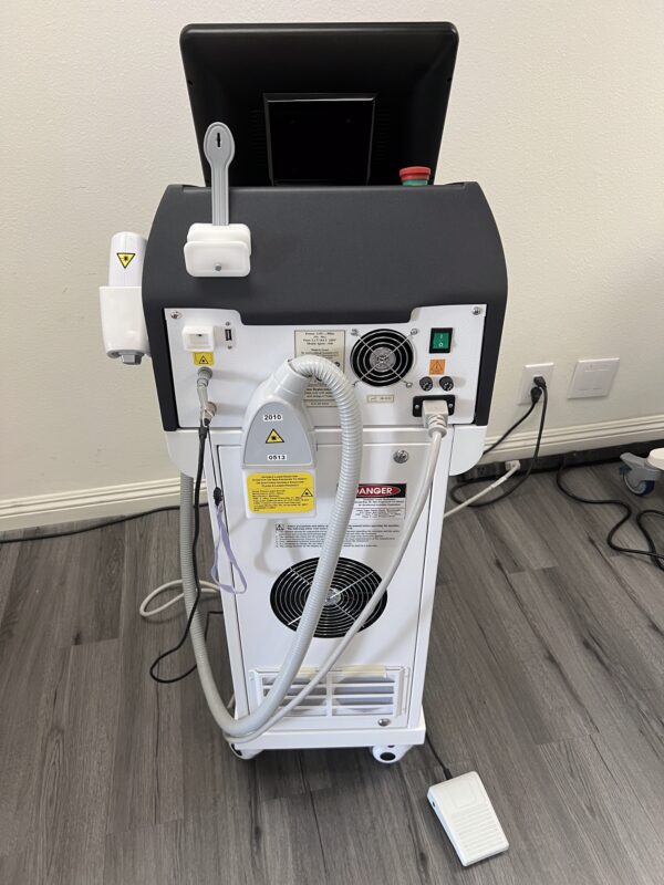 2022 Active Spirit 918 Multi-Wavelength Diode Laser 755nm, 810nm, 1064nm for Hair Removal,Pigmented Lesions, Vascular Lesions, Non-Ablative Skin Rejuvenation - No Consumables Required - Free Shipping & Warranty - LOW PULSE COUNT (jp/ken) - Image 5