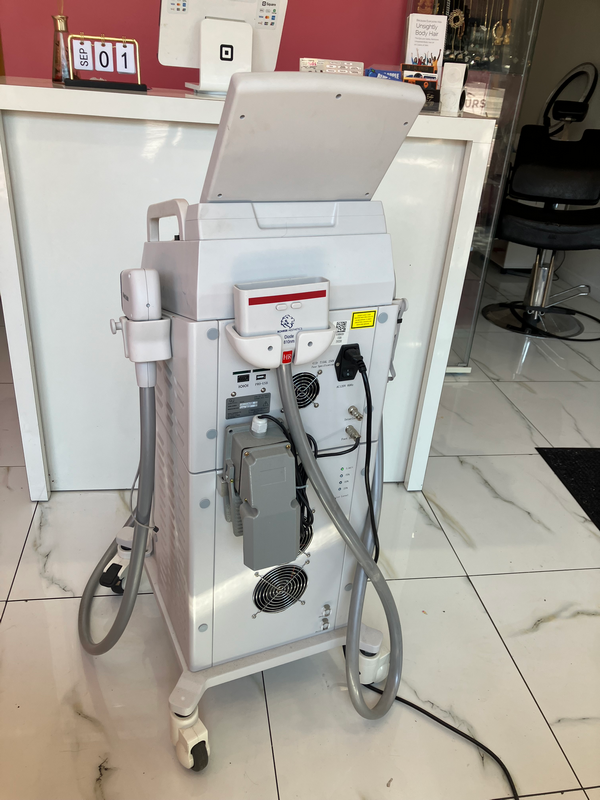 2022 Rohrer Epilaze Hair Removal for Skin Types I - VI - LOW PULSES - Includes 3 Handpieces Diode 810nm & (2) Nd Yag 1064nm Hair Removal Laser with Free Warranty & Shipping - NO CONSUMABLES REQUIRED (jp/jg46-01) - Image 4