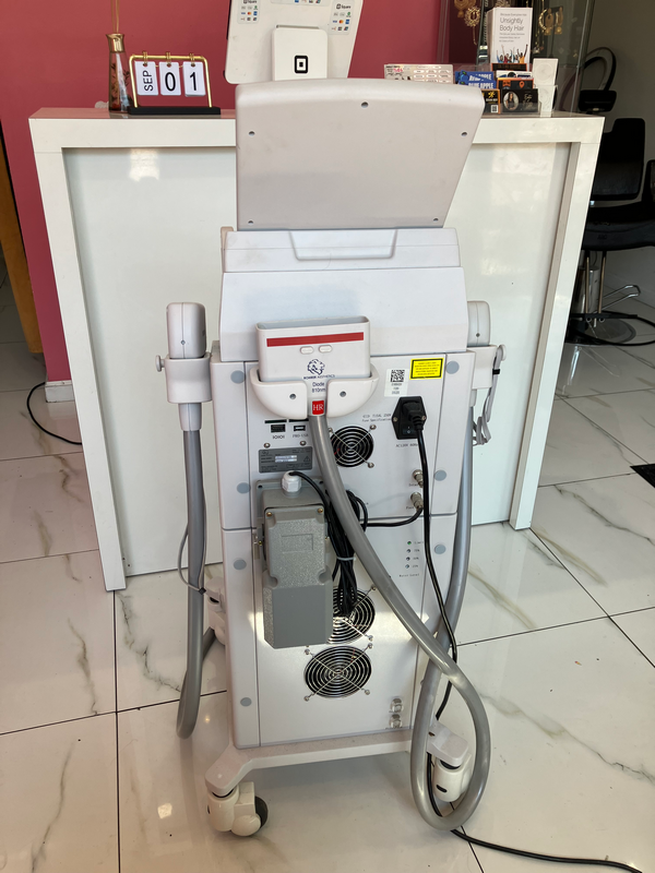 2022 Rohrer Epilaze Hair Removal for Skin Types I - VI - LOW PULSES - Includes 3 Handpieces Diode 810nm & (2) Nd Yag 1064nm Hair Removal Laser with Free Warranty & Shipping - NO CONSUMABLES REQUIRED (jp/jg46-01) - Image 5