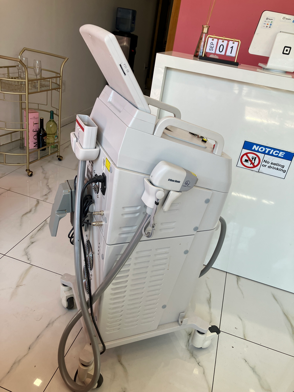 2022 Rohrer Epilaze Hair Removal for Skin Types I - VI - LOW PULSES - Includes 3 Handpieces Diode 810nm & (2) Nd Yag 1064nm Hair Removal Laser with Free Warranty & Shipping - NO CONSUMABLES REQUIRED (jp/jg46-01) - Image 3