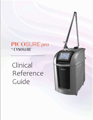 Cynosure Picosure Pro Clinical Reference Guide – Adobe Acrobat Digital Download for Clinics, Spas & Aesthetic Professionals
