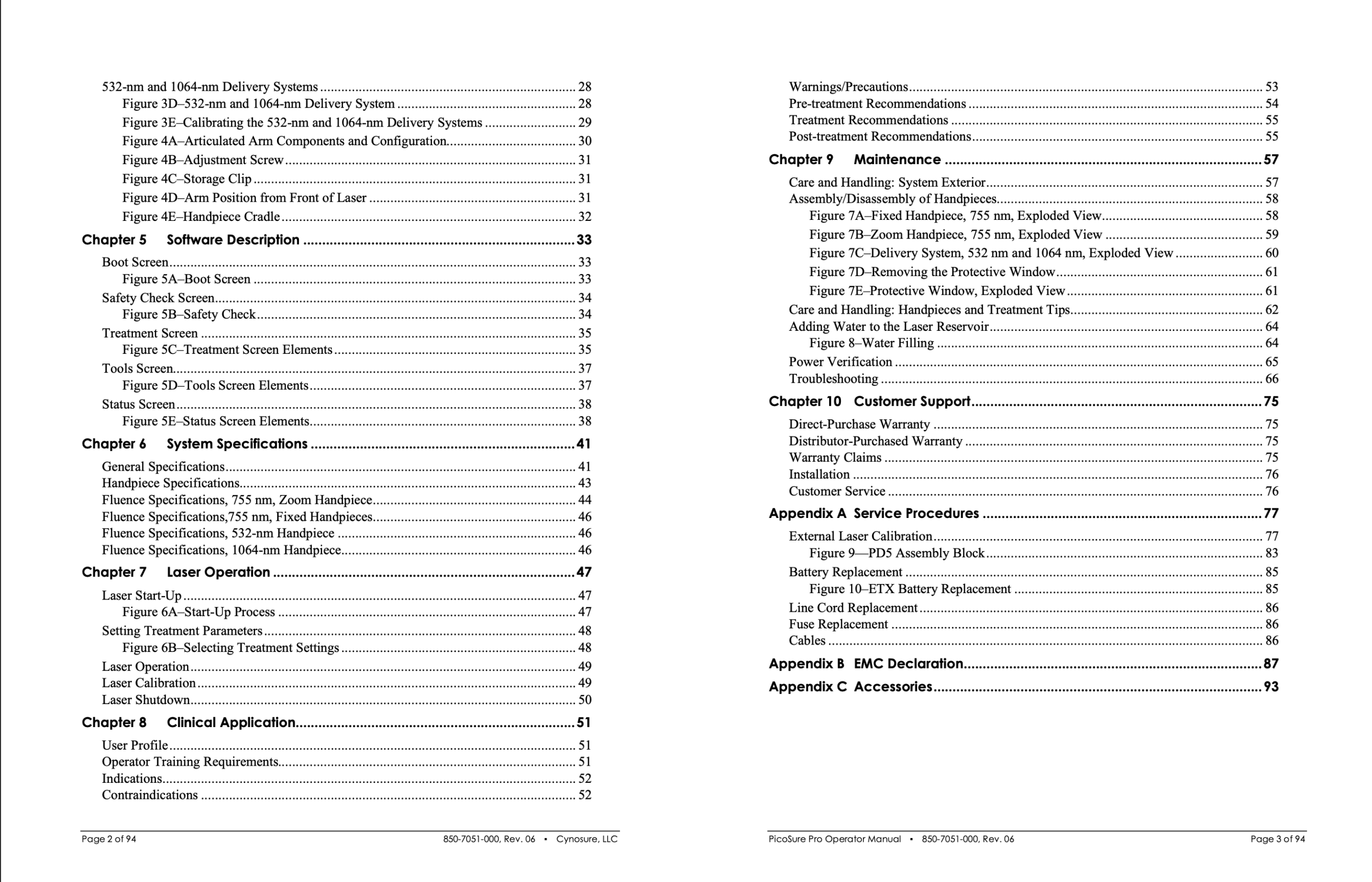 Cynosure Picosure Pro User Operator Manual – Adobe Acrobat Digital Download for Clinics, Spas & Aesthetic Professionals - Image 5