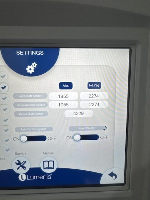 2025 Lumenis Splendor X 755nm Alexandrite & 1064m Nd:YAG Laser Hair Removal for all Skin & Hair Types, Pigment, Vascular & Wrinkle Reduction - BlendX Technology - Includes Zimmer Cryo Chiller, Free Shipping & Warranty(km/mir) - Image 16