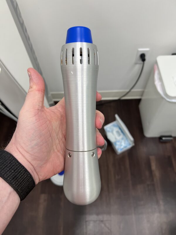 2015 Zimmer ZWave Pro - Electro-Magnetically Generated Radial Pulse Cellulite Smoothing & Erectile Dysfunction - Includes (1) Large Handpiece & (1) Small Handpiece - Partially Used 900k/8M, & 1.3M/8M Pulses - Free Warranty & Shipping (km/leg) - Image 11