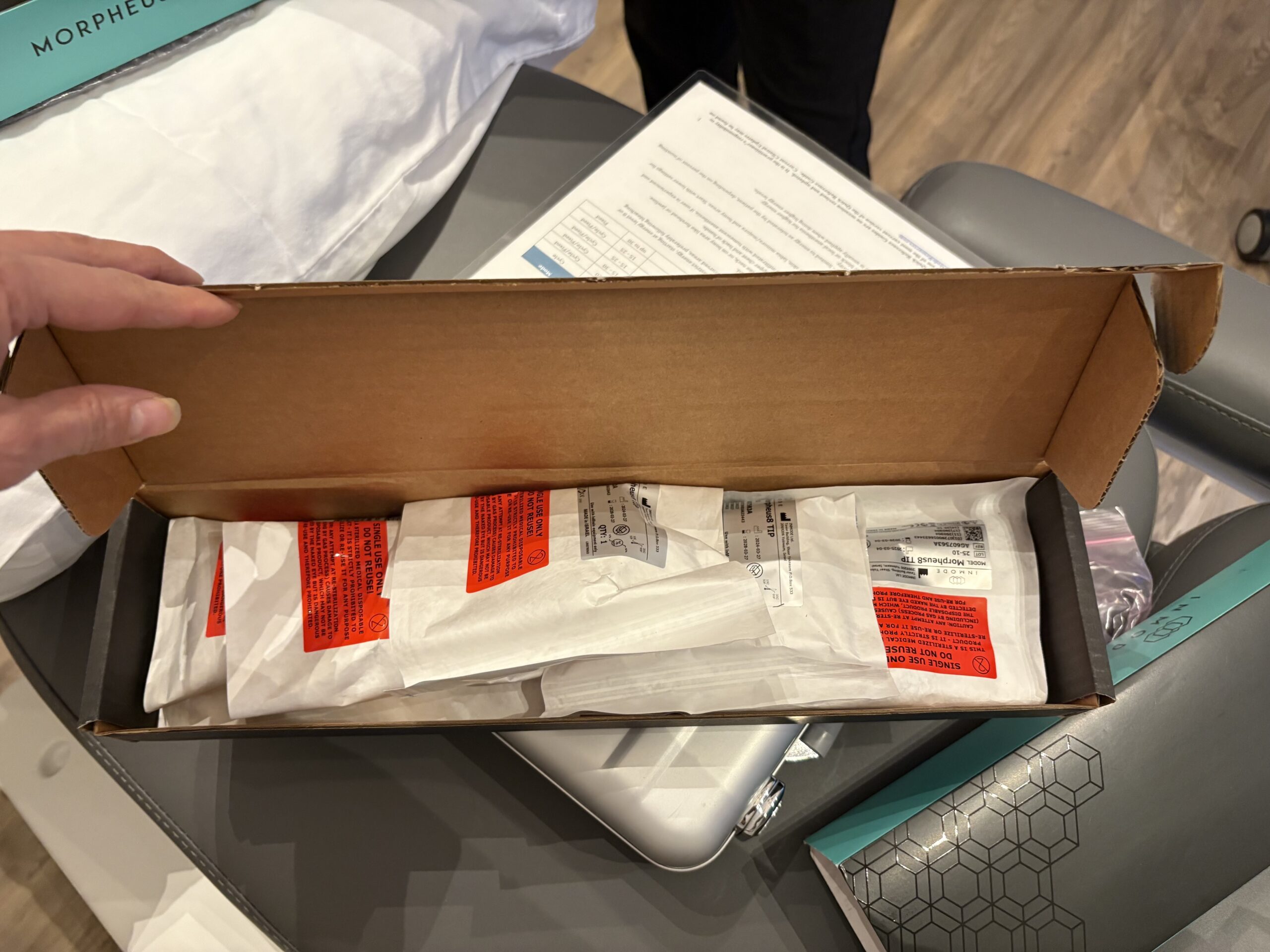 2021 Inmode Morpheus8 PRO Radio Frequency Microneedling - with Face & Body Handpieces - Skin Tightening, Cellulite Reduction, Resurfacing, Scar Correction - Includes CONSUMABLE PURCHASING SUPPORT from RBL, (13) Tips, Warranty & Free Shipping (km/mac) - Image 16