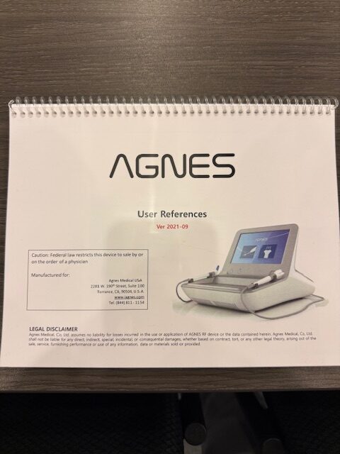 Like New 2022 AMP Agnes RF Microneedling with Surgical RF Microneedling Handpiece - INCLUDES SUPPORT FOR CONSUMABLE PURCHASING - Free Warranty & Shipping - USED FOR 1 TREATMENT ONLY (jp-km/gla) - Image 10