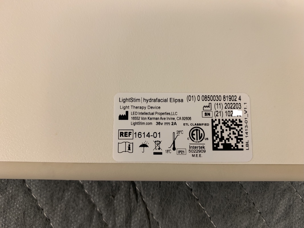 2022 Hydrafacial LightStim Elipsa - LED Light Therapy for Wrinkles & Acne with Free Shipping & Warranty (jp/jg00-02) - Image 8