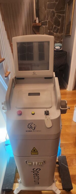 2018 Rohrer Aesthetics Spectrum Multi-Platform System with 5 Handpieces - Diode, IPL, 2940 nm Erbium Yag, Long Pulse Nd Yag Q-Switched 532 / 1064 nm - 90 Day Warranty & Shipping Included (jp/vw)