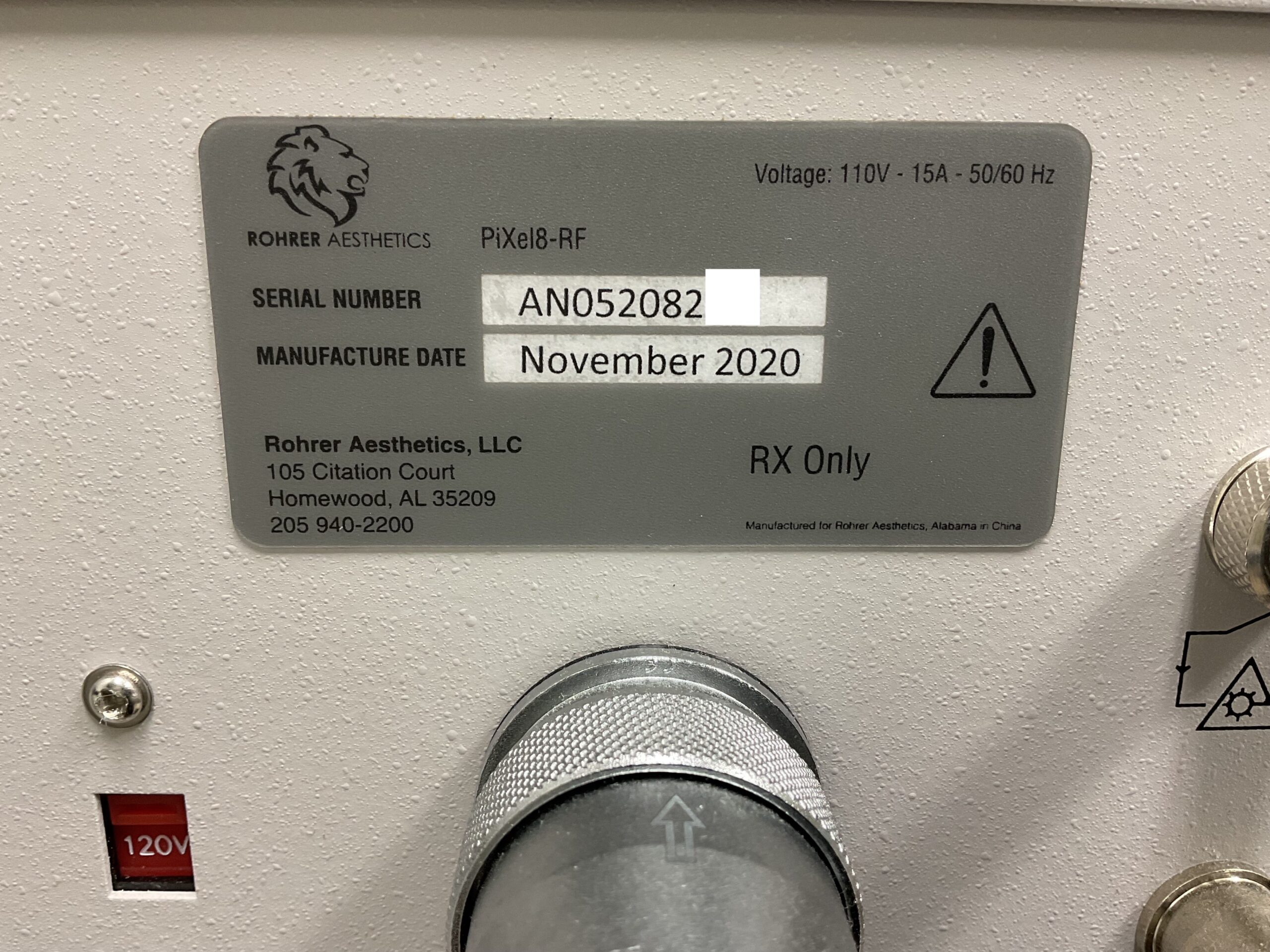 2020 Rohrer Aesthetics Pixel8 RF Radio Frequency Microneedling - Collagen Rebuilding, Skin Rejuvenation - INCLUDES ONGOING CONSUMABLE SUPPORT - Free Shipping & Warranty (km/dem-ve) - Image 20