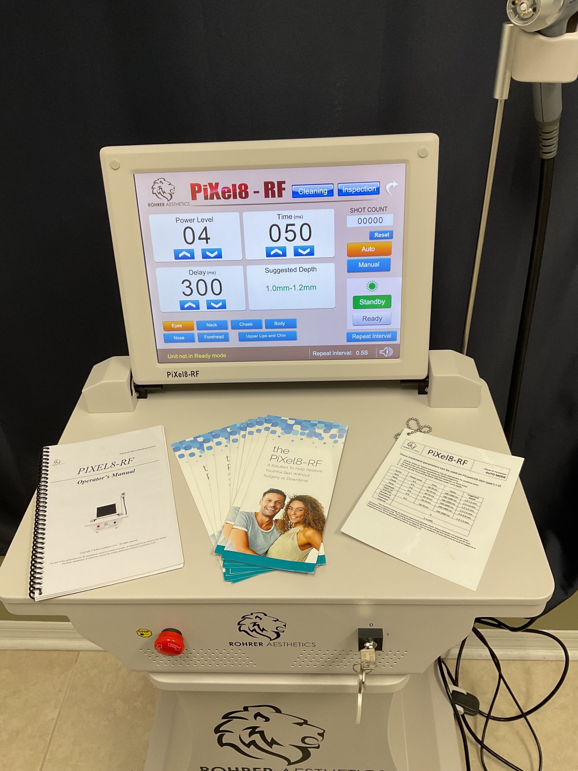 2020 Rohrer Aesthetics Pixel8 RF Radio Frequency Microneedling - Collagen Rebuilding, Skin Rejuvenation - INCLUDES ONGOING CONSUMABLE SUPPORT - Free Shipping & Warranty (km/dem-ve) - Image 12