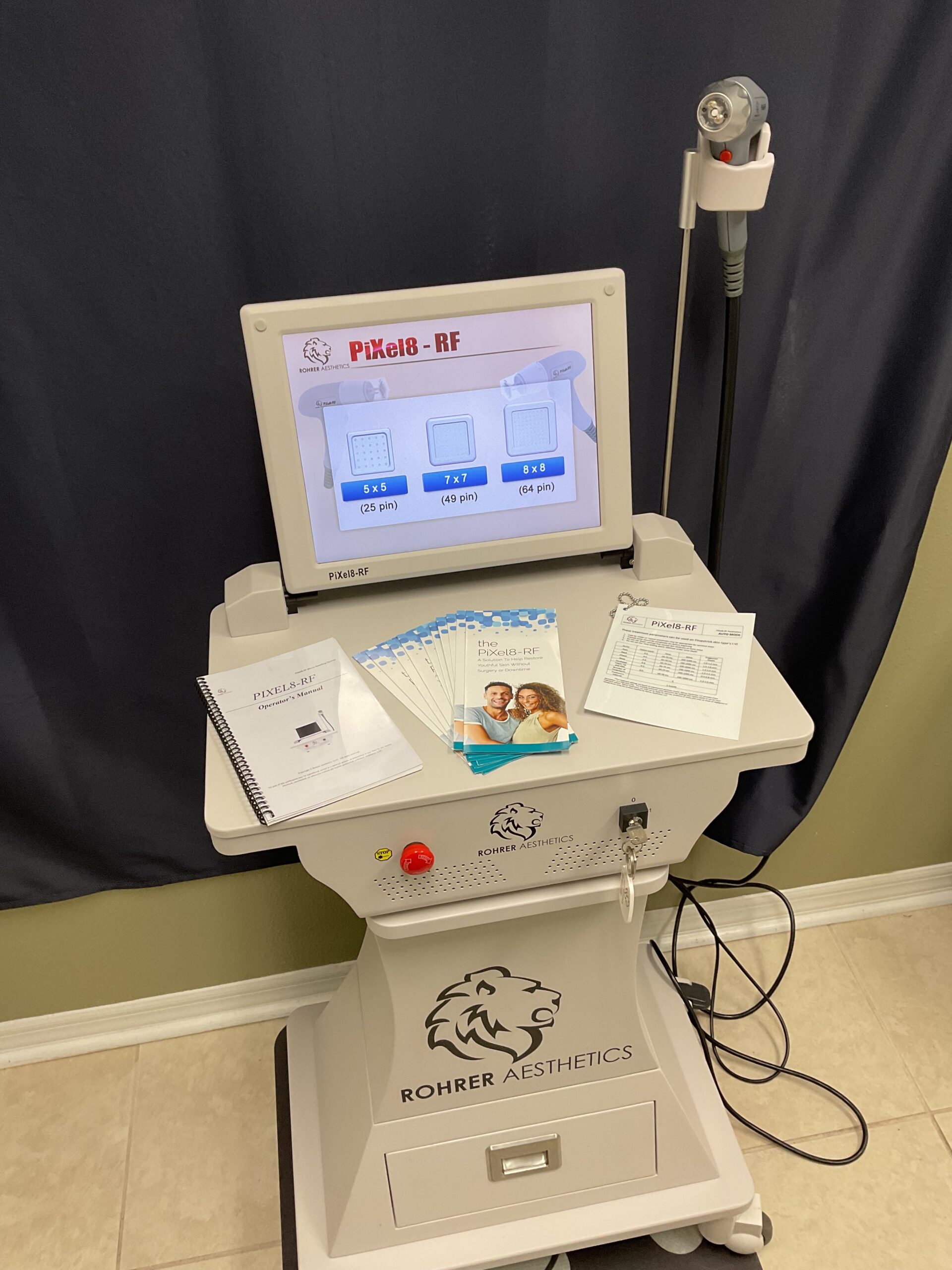 2020 Rohrer Aesthetics Pixel8 RF Radio Frequency Microneedling - Collagen Rebuilding, Skin Rejuvenation - INCLUDES ONGOING CONSUMABLE SUPPORT - Free Shipping & Warranty (km/dem-ve) - Image 11