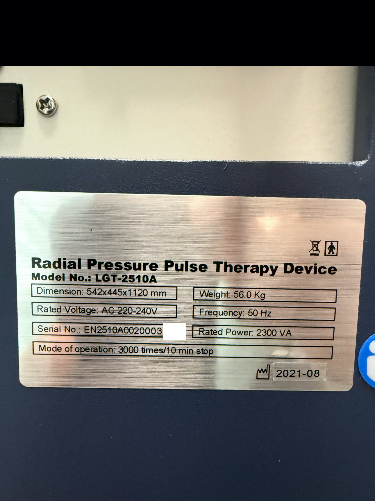 2021 GZ Longest LGT-2510A Shockwave Therapy - Tissue Healing, Cellulite Reduction, Scar & Stretch Mark Removal - Free Shipping & Warranty (km/mol) - Image 13