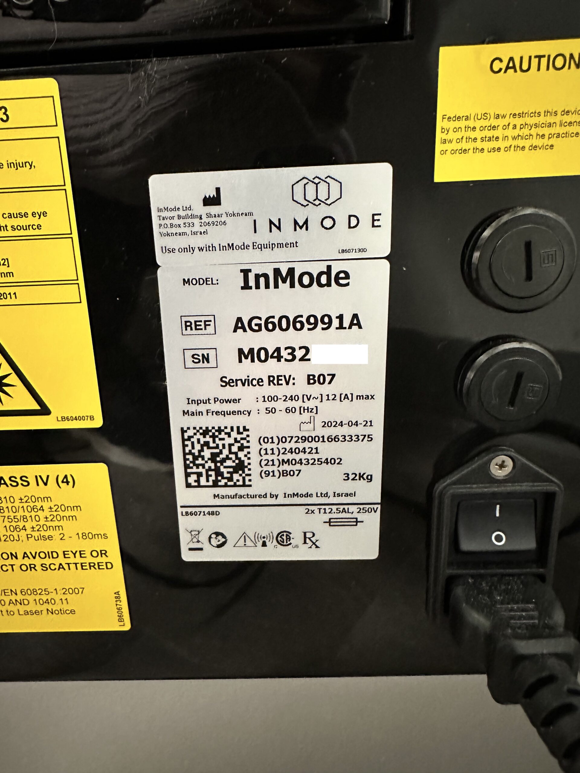 2024 Inmode Optimas with Diolaze XL 810 Diode Hair Removal Handpiece - Excellent Condition, Includes Free Shipping & Warranty (jp/ree) - Image 15