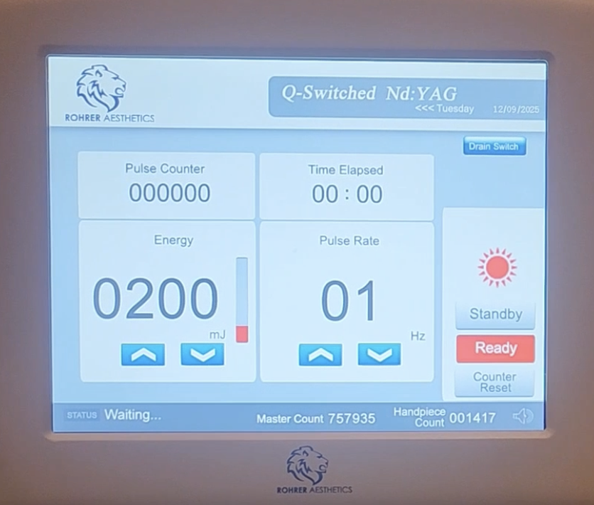 2018 Rohrer Aesthetics Spectrum Multi-Platform System with 5 Handpieces - Diode, IPL, 2940 nm Erbium Yag, Long Pulse Nd Yag Q-Switched 532 / 1064 nm - 90 Day Warranty & Shipping Included (jp/vw) - Image 11