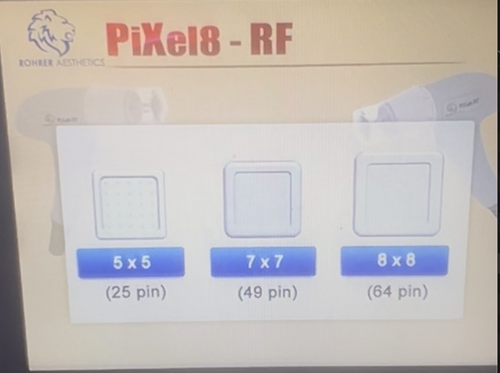2022 Rohrer Aesthetics Pixel8-RF Radio Frequency Microneedling - Collagen Rebuilding, Skin Rejuvenation, Skin Tightening - INCLUDES ONGOING CONSUMABLE SUPPORT - Free Shipping & Warranty (jm/jg-42-02) - Image 8