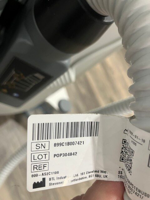 2022 BTL Emsculpt Neo - Simultaneous Muscle Sculpting & Fat Elimination w/ (2) HIFEM/RF Small Paddles (92% Remaining) & (2) HIFEM/RF Large Paddles (39% Remaining) - $19,650 VALUE - DOES NOT INCLUDE CONSUMABLE SUPPORT (jm/by19-01) - Image 22