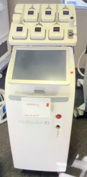 2020 Cutera Trusculpt iD Monopolar Radio Frequency HANDS FREE Body Contouring - Consumables support not included (jm/by62-01)