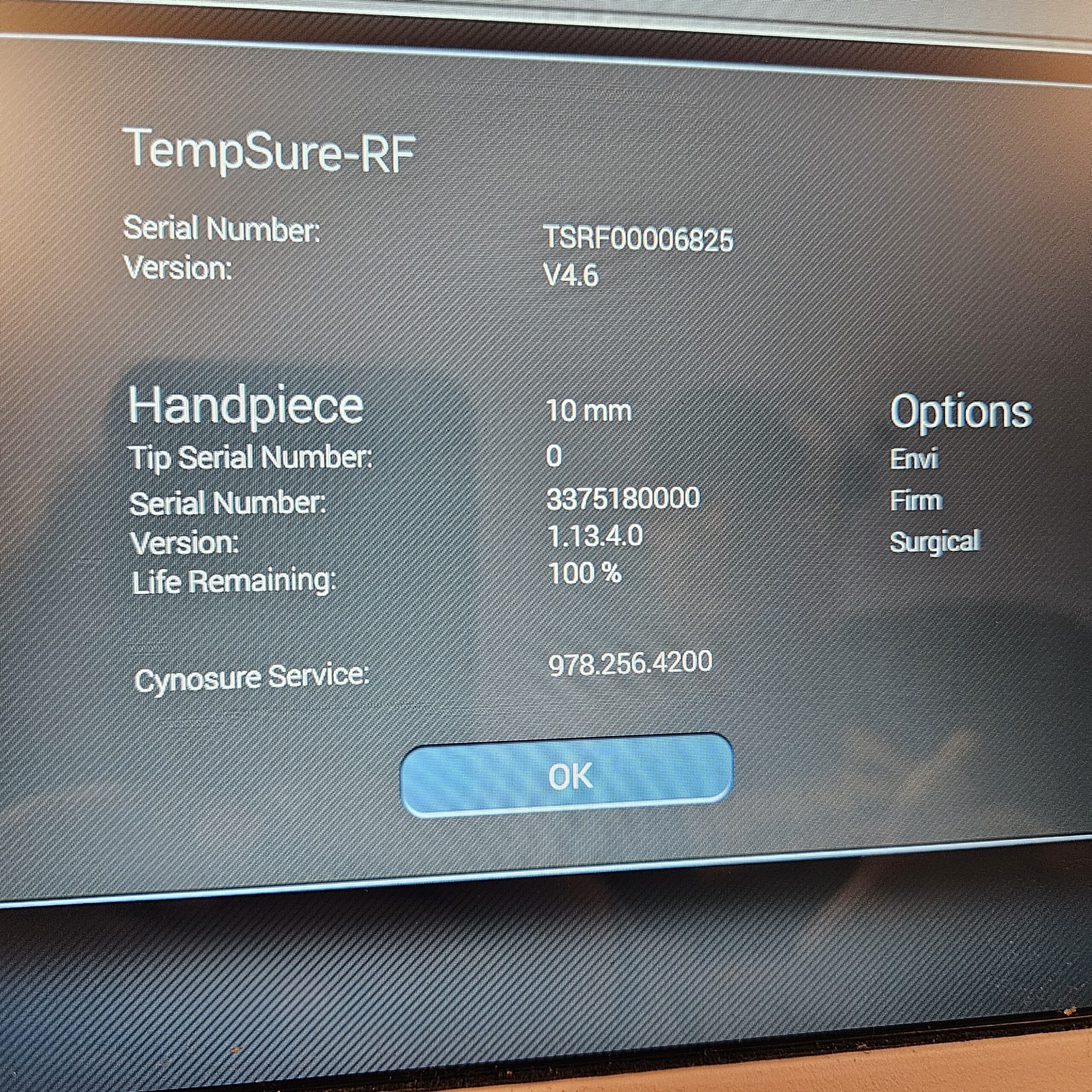 2022 Cynosure Tempsure Envi RF - w/ 5 Handpieces - Image 10