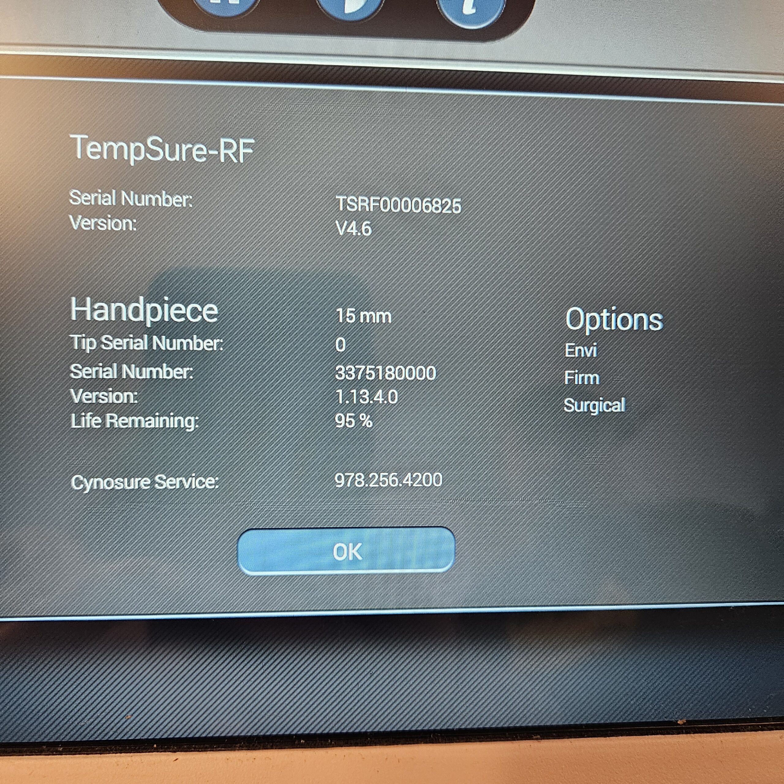 2022 Cynosure Tempsure Envi RF - w/ 5 Handpieces - Image 11