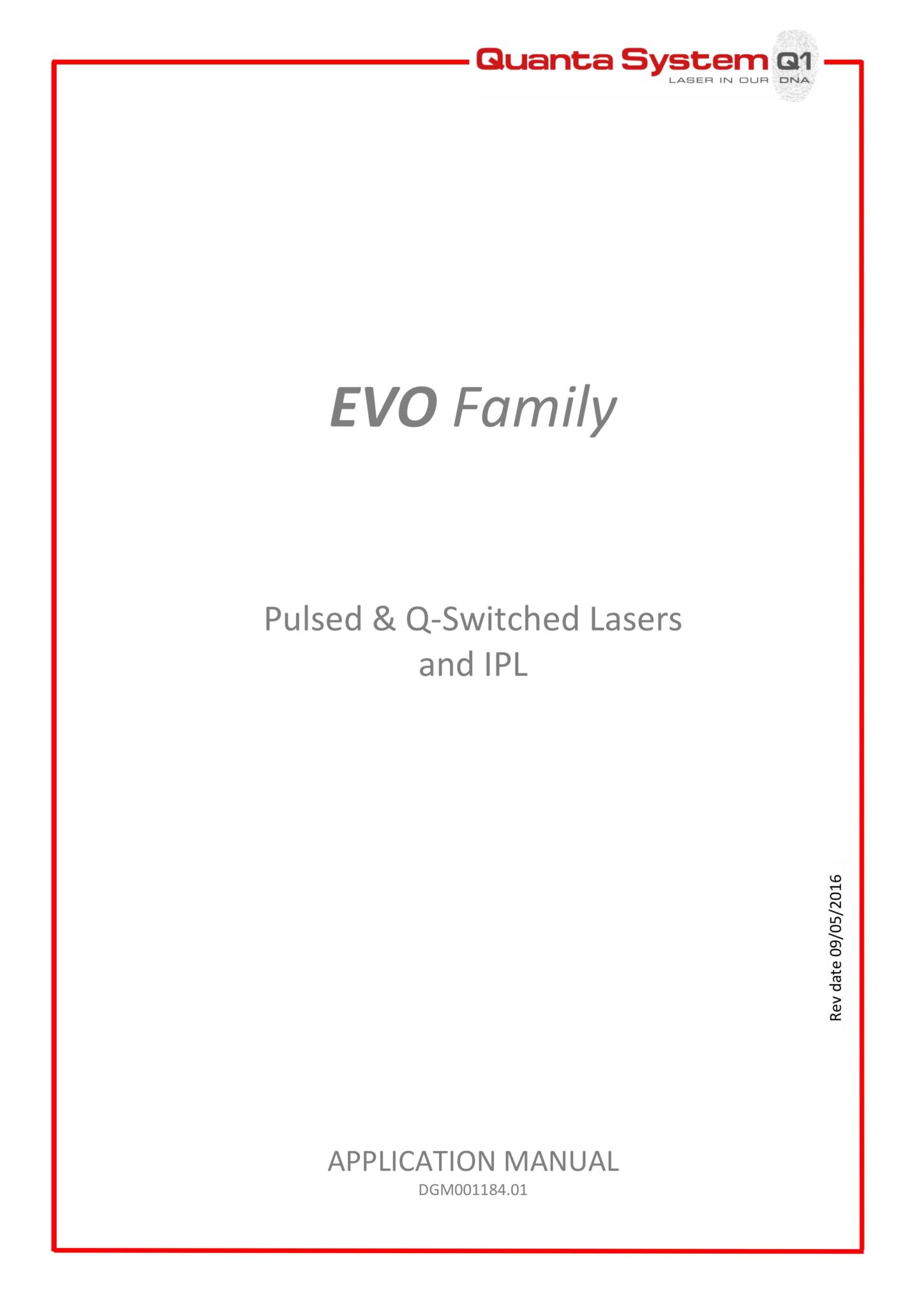 Thunder Quanta System.pdf Quanta EVO Family Lasers User – PDF Download - Rock Bottom Lasers