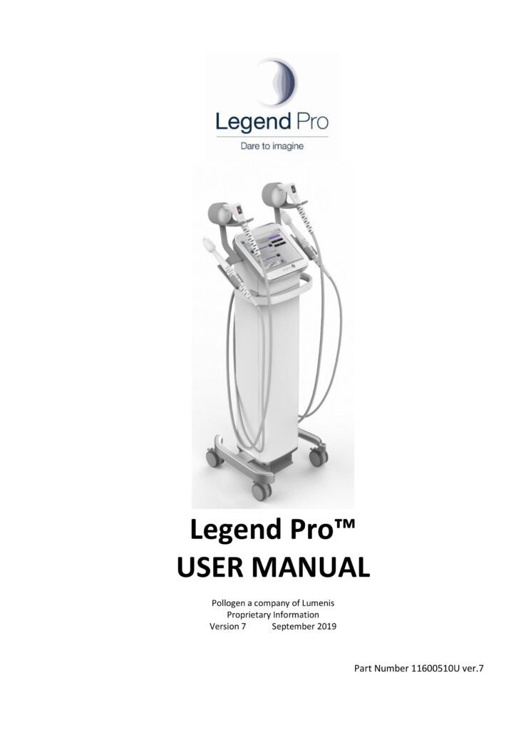 Legend Pro User Manual Digital Download
