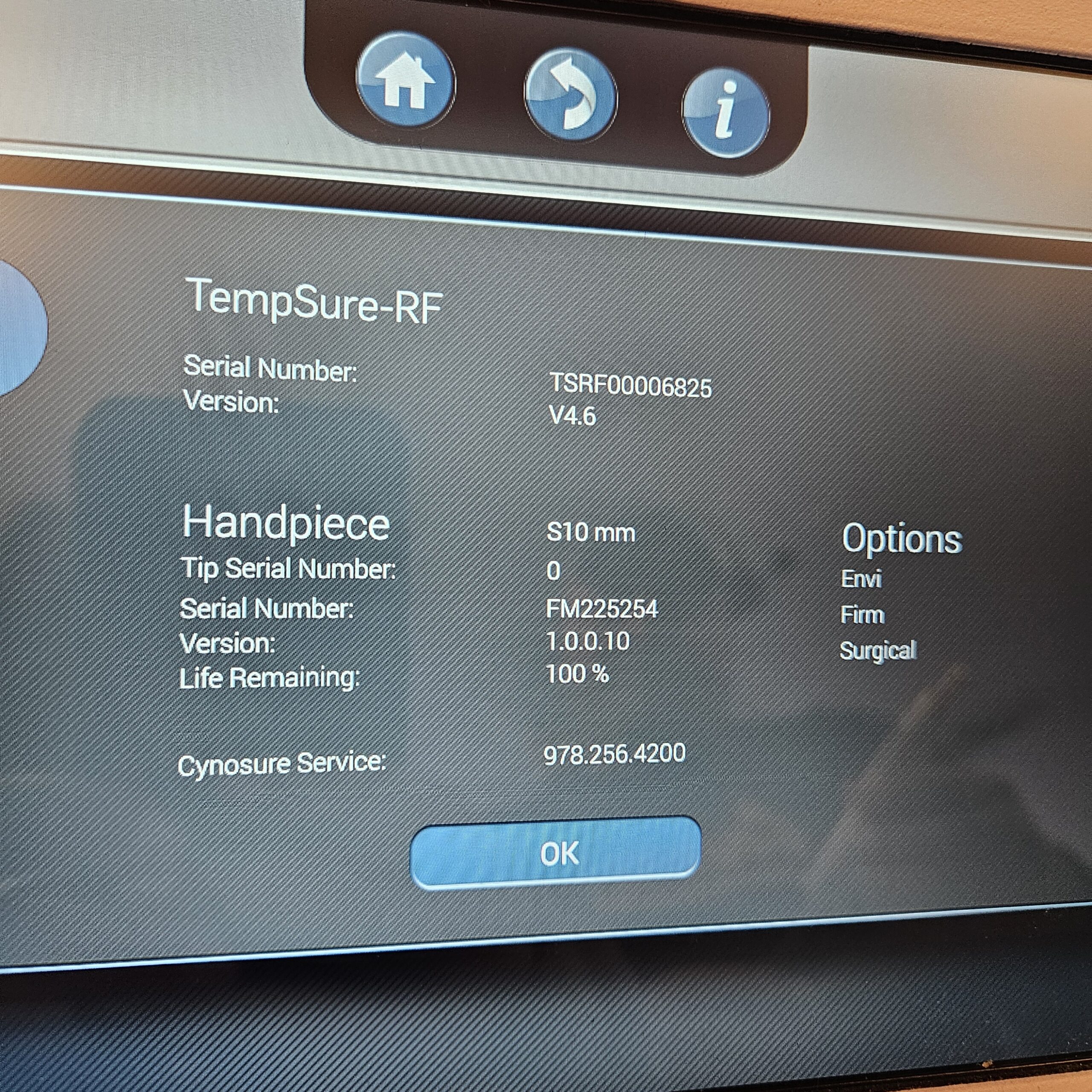 2022 Cynosure Tempsure Envi RF - w/ 5 Handpieces - Image 8