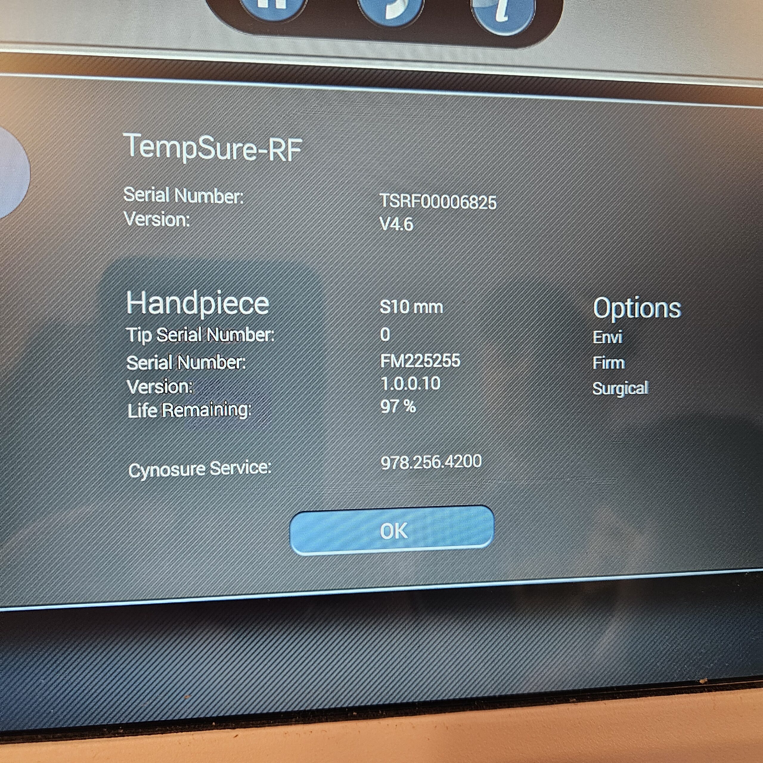 2022 Cynosure Tempsure Envi RF - w/ 5 Handpieces - Image 9