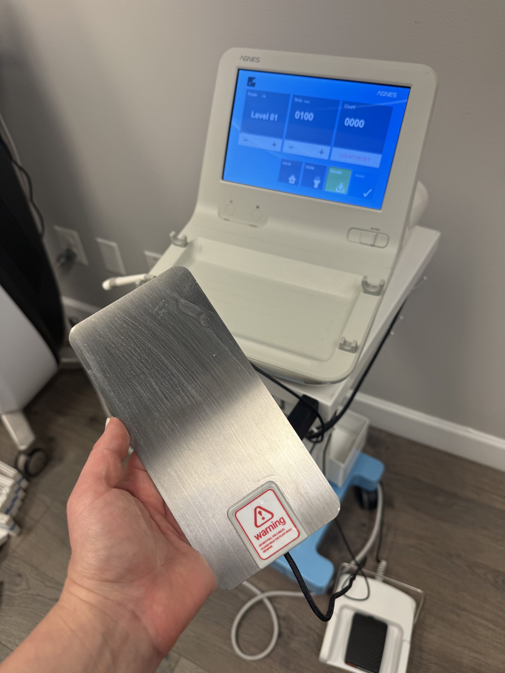 picture of anges rf return pad