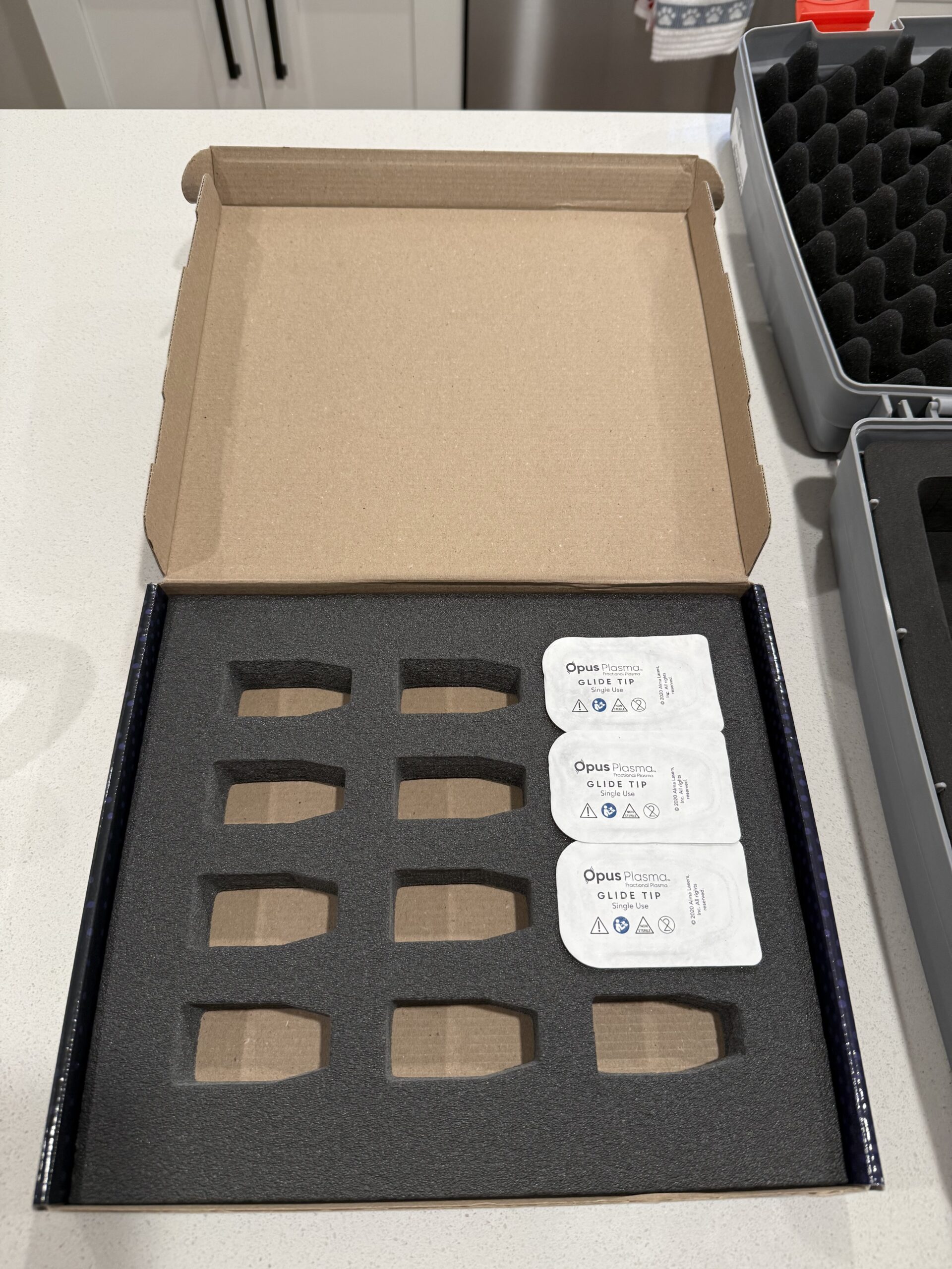 Alma Opus glide tips in box