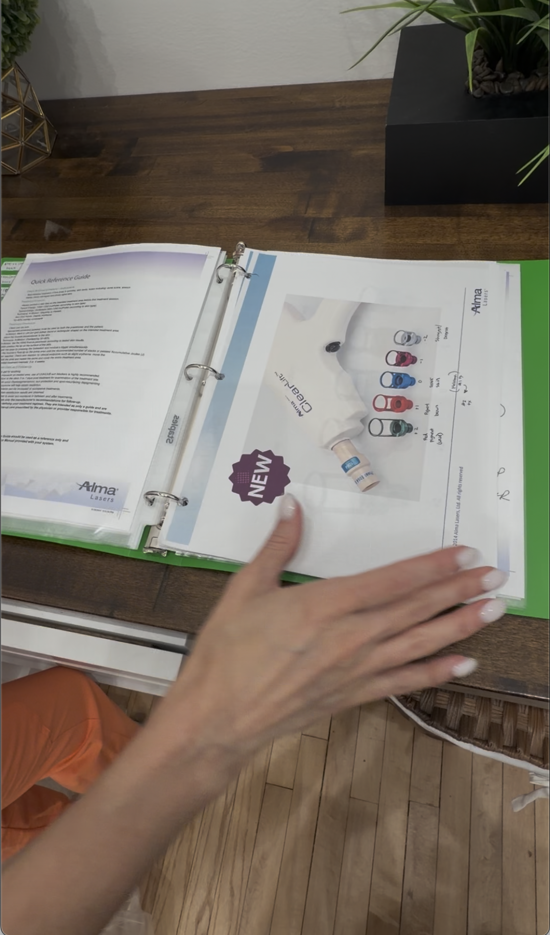 Alma Harmony XL PRO treatment guide