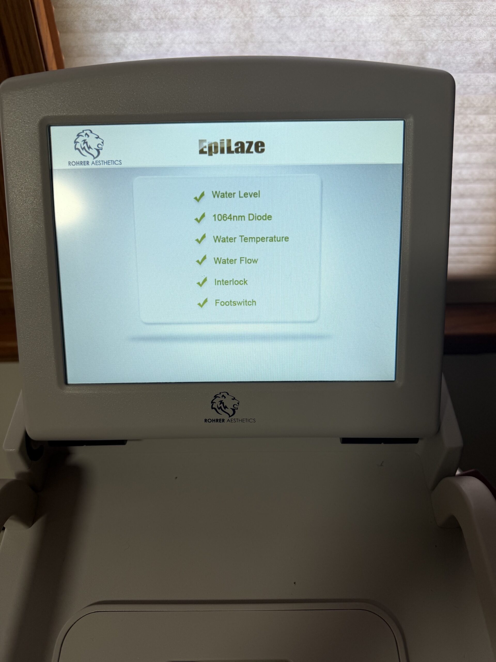2022 Rohrer Epilaze For Sale - w/ 3 Handpieces + Warranty - Image 9