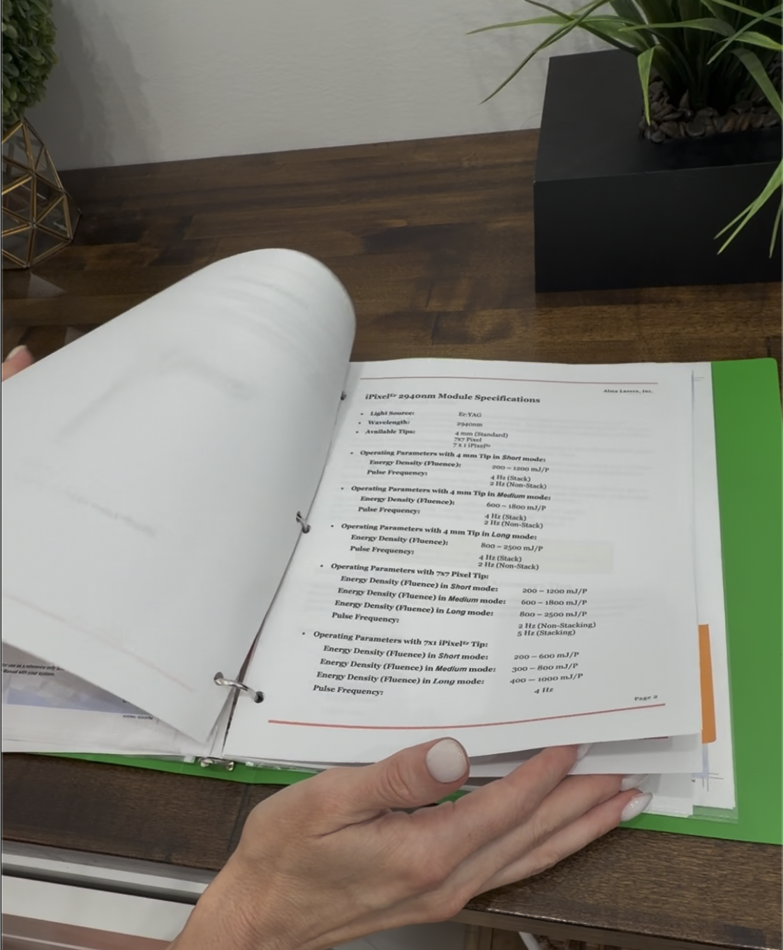 Alma Harmony XL PRO user guide