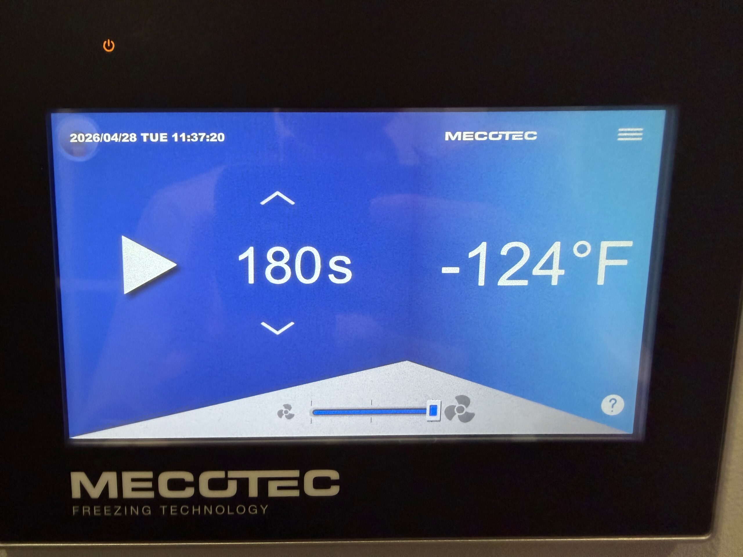 2024 CryoOne Plus screen panel