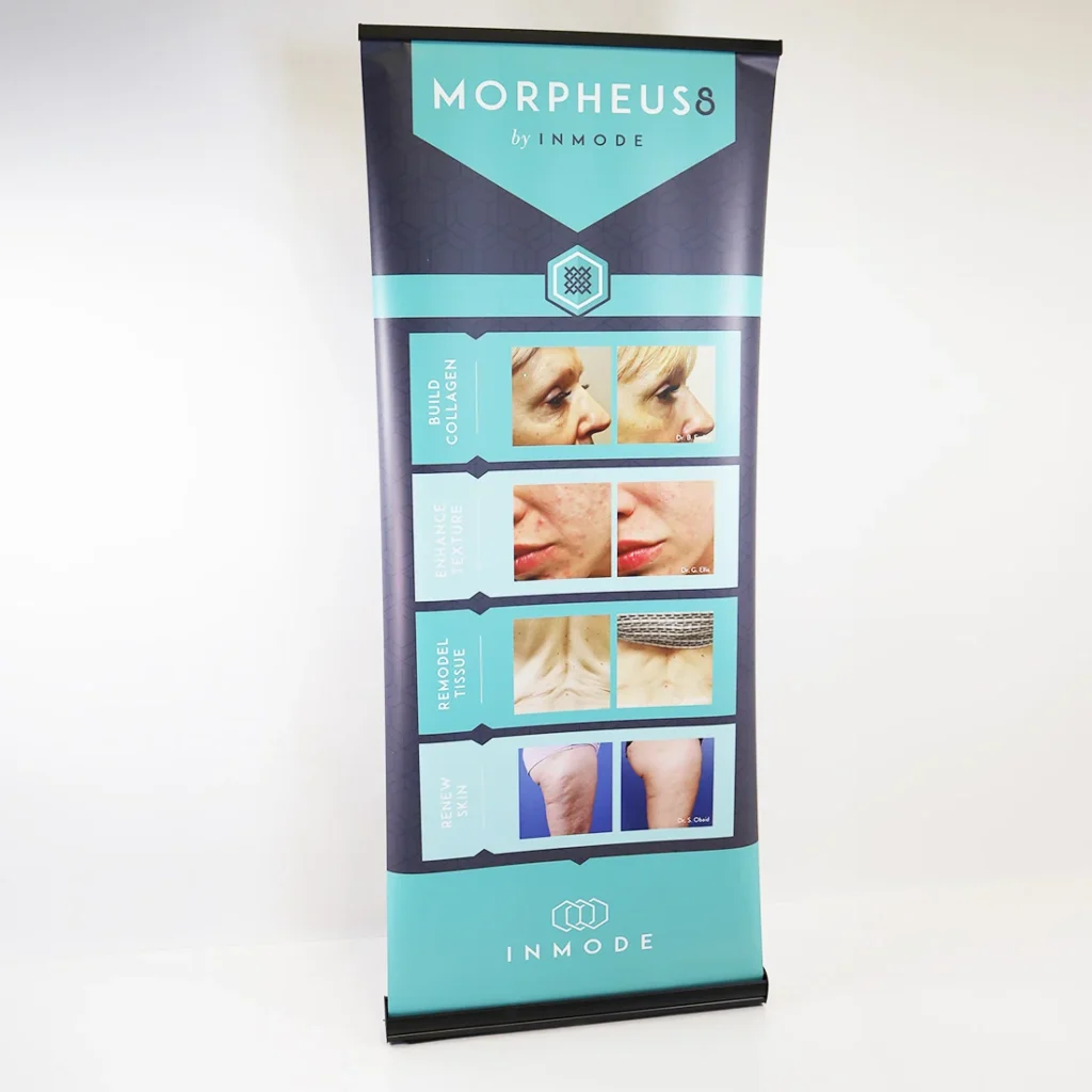 InMode Morpheus8 Floor Marketing Banner