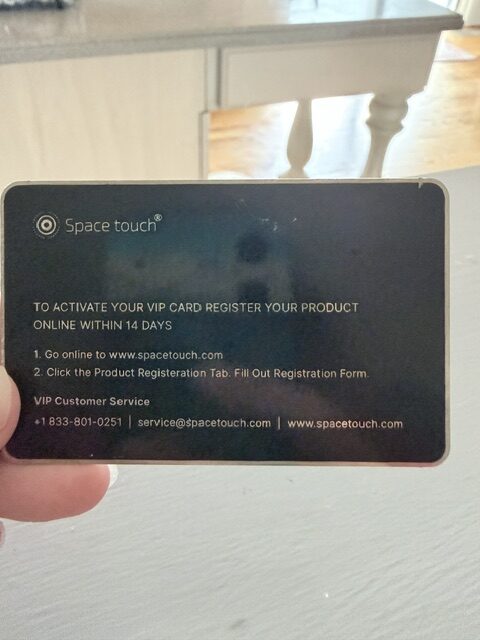 Atlas 251 VIP card rear view