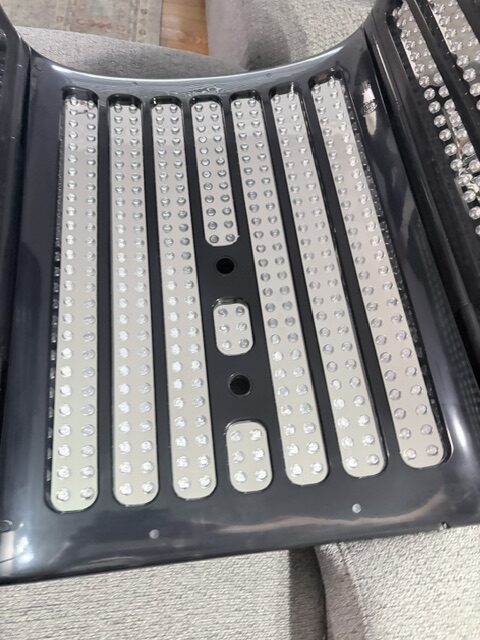 2025 Spacetouch Atlas 251 close-up of LED lights panel