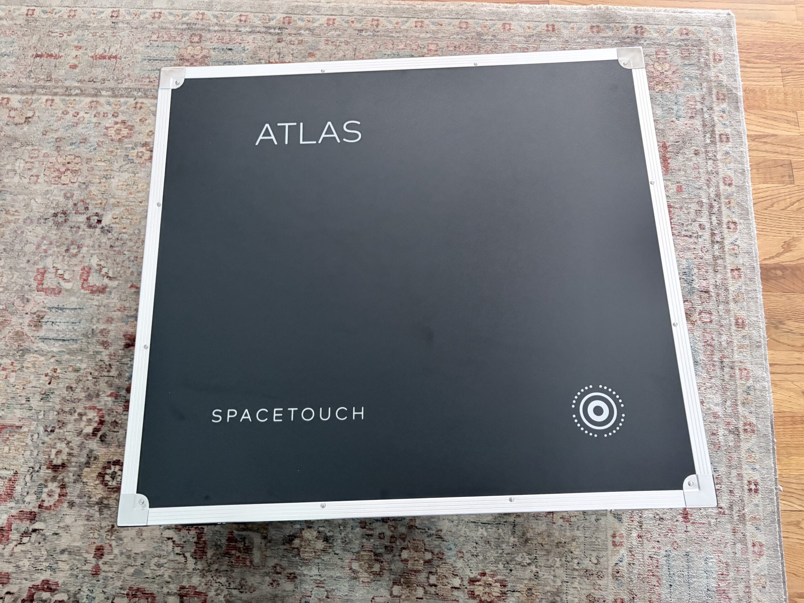 Atlas 251 by Spacetouch SPACERACK hard case overhead view